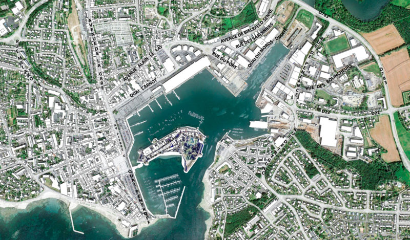   - Aménagement et Développement des espaces portuaires à Concarneau