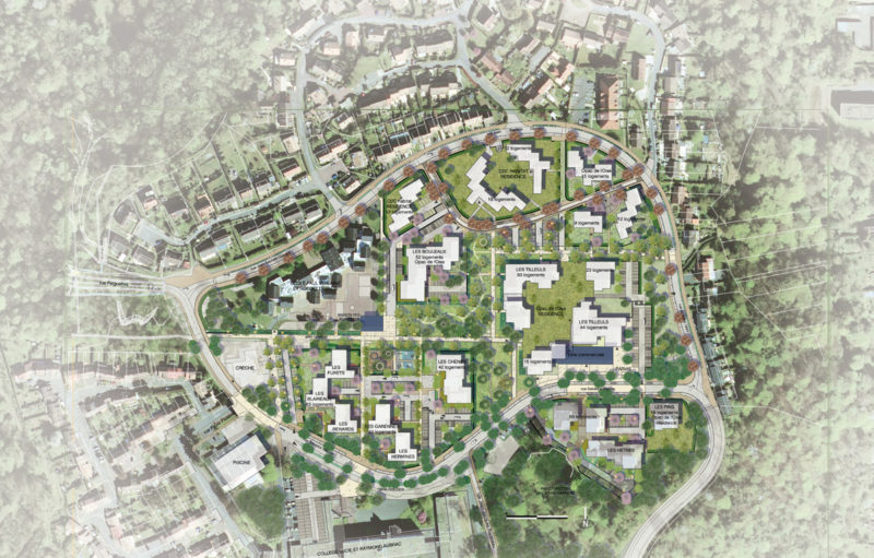   - Rénovation urbaine et paysagère du quartier des Terriers à PONT SAINTE MAXENCE, France