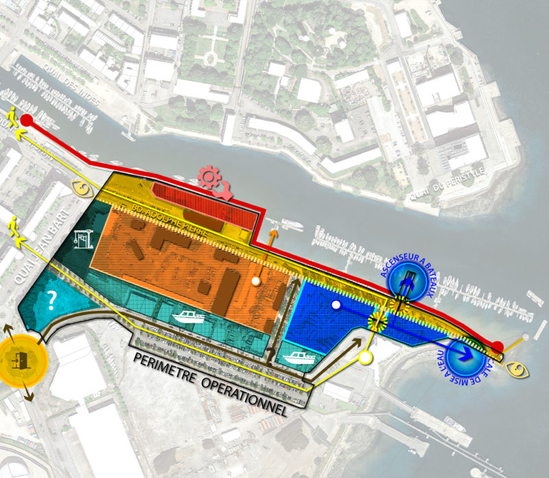   - Etude stratégique pour le développement du quai Adolphe Pierre à LORIENT, France