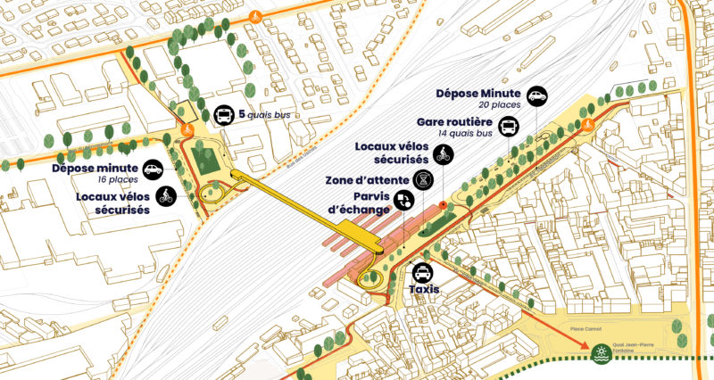   - AMO pour la mise en œuvre du secteur Gare Cœur d’Agglo à CREIL, France