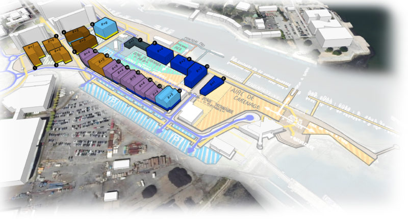   - Etude stratégique pour le développement du quai Adolphe Pierre à LORIENT, France