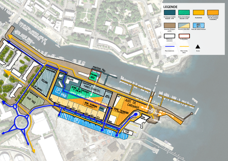   - Etude stratégique pour le développement du quai Adolphe Pierre à LORIENT, France