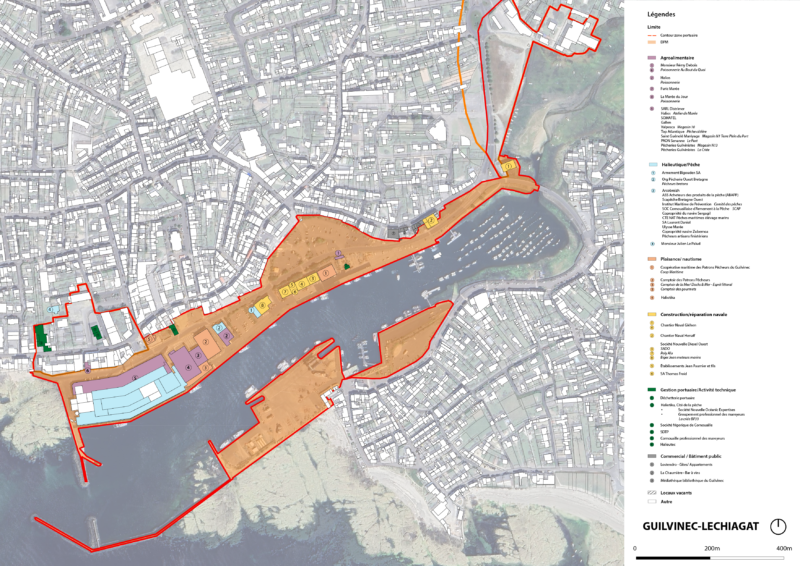   - Etude Urbano-portuaire, Réalisation de plans guides pour les ports de Saint-Guénolé, Guilvinec, Lesconil et Loctudy dans le PAYS BIGOUDEN SUD, France