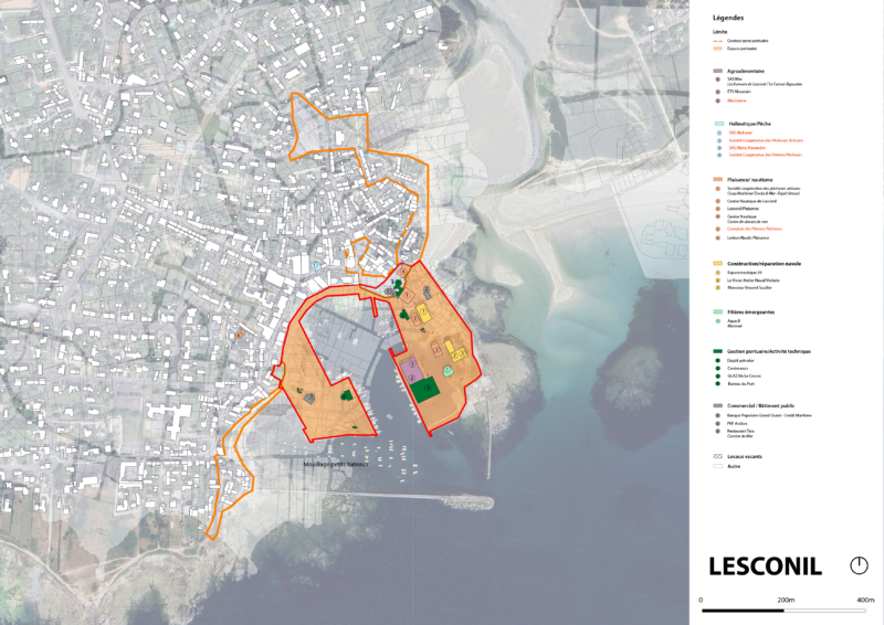   - Etude Urbano-portuaire, Réalisation de plans guides pour les ports de Saint-Guénolé, Guilvinec, Lesconil et Loctudy dans le PAYS BIGOUDEN SUD, France