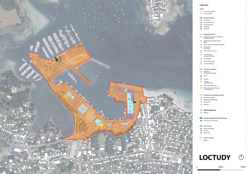   - Etude Urbano-portuaire, Réalisation de plans guides pour les ports de Saint-Guénolé, Guilvinec, Lesconil et Loctudy dans le PAYS BIGOUDEN SUD, France