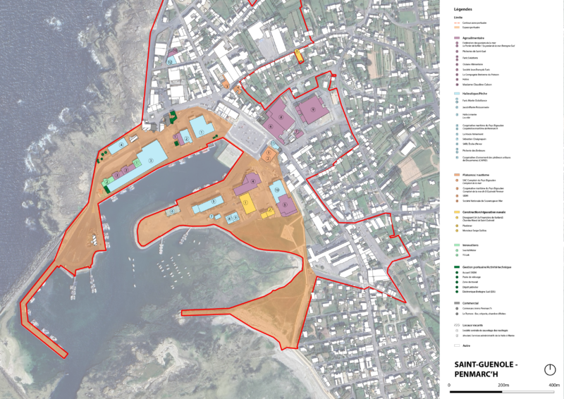   - Etude Urbano-portuaire, Réalisation de plans guides pour les ports de Saint-Guénolé, Guilvinec, Lesconil et Loctudy dans le PAYS BIGOUDEN SUD, France