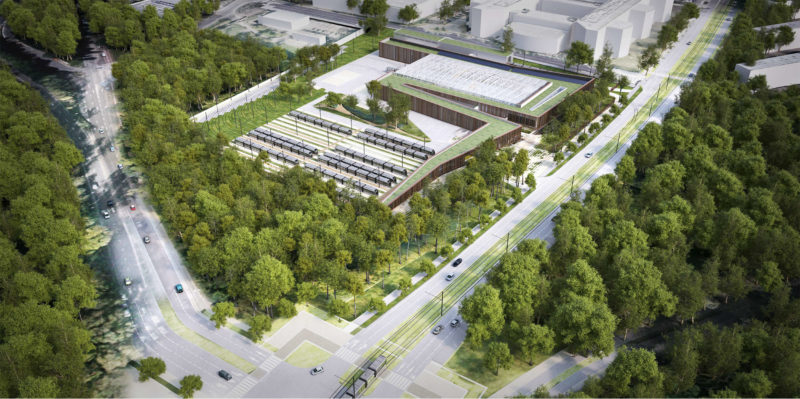   - SMR T10 – Site de Maintenance et Remisage Ligne T10 à CHATENAY MALABRIS, France